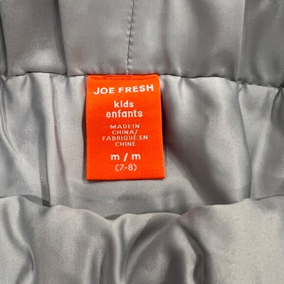 Silver Sequin Skirt For Kids Elastic Waistband Medium M Joe Fresh - Picture 3 of 4